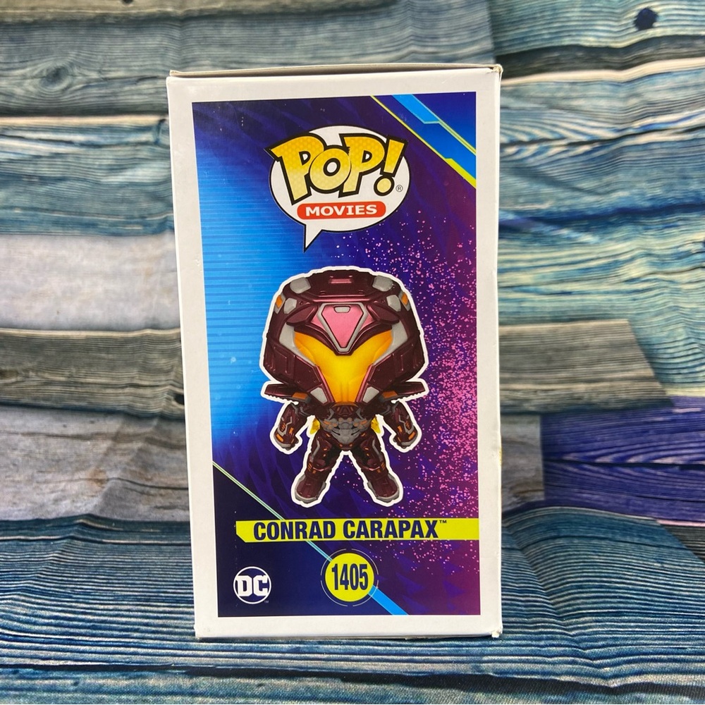 Funko Pop Blue Beetle Conrad Carapax figure New! - Picture 4 of 6